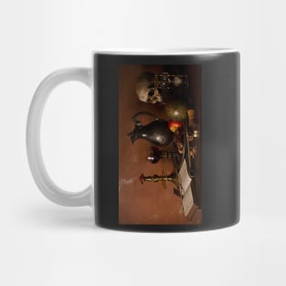 Vanitas With Port and Walnuts Mug